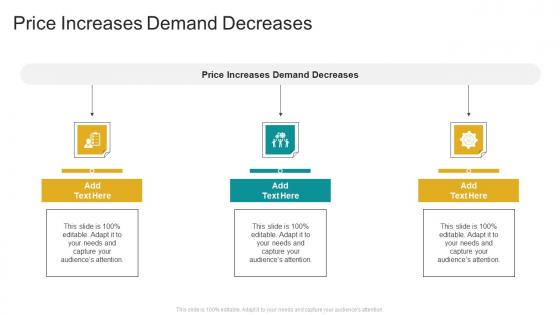Price Increases Demand Decreases In Powerpoint And Google Slides Cpb