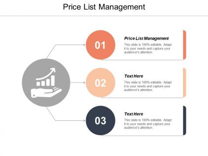 Price list management ppt powerpoint presentation portfolio samples cpb