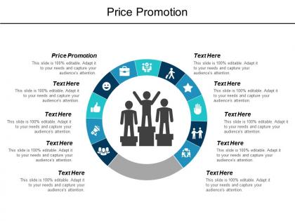 Price promotion ppt powerpoint presentation model slides cpb