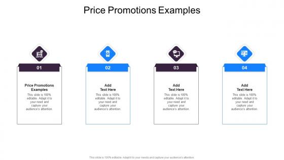 Price Promotions Examples In Powerpoint And Google Slides Cpb
