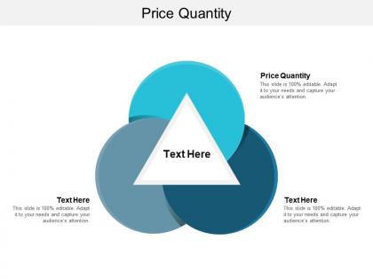 Price quantity ppt powerpoint presentation ideas graphics template cpb