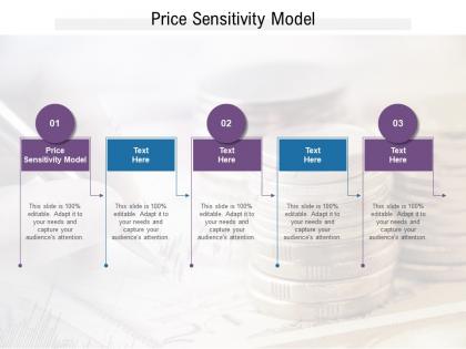 Price sensitivity model ppt powerpoint presentation pictures structure cpb