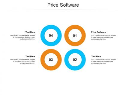 Price software ppt powerpoint presentation layouts influencers cpb
