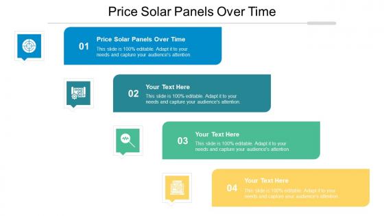 Price Solar Panels Over Time Ppt Powerpoint Presentation Infographics Sample Cpb