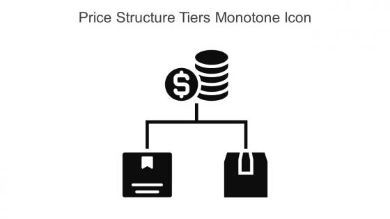 Price Structure Tiers Monotone Icon In Powerpoint Pptx Png And Editable Eps Format