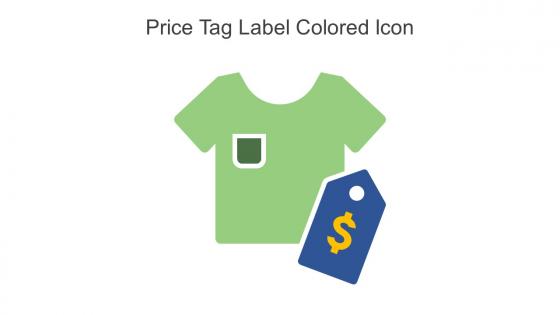 Price Tag Label Colored Icon In Powerpoint Pptx Png And Editable Eps Format