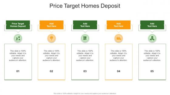 Price Target Homes Deposit In Powerpoint And Google Slides Cpb