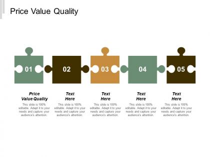 Price value quality ppt powerpoint presentation icon rules cpb