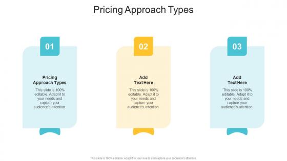 Pricing Approach Types In Powerpoint And Google Slides Cpb