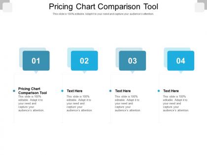 Pricing chart comparison tool ppt powerpoint presentation gallery good cpb