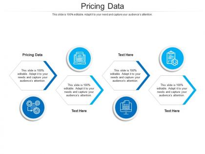 Pricing data ppt powerpoint presentation infographic template mockup cpb