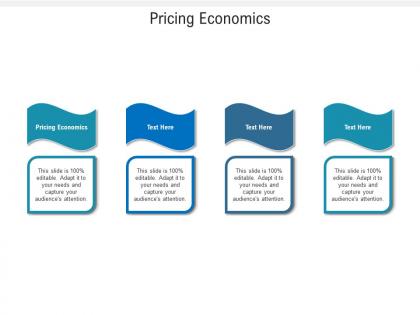 Pricing economics ppt powerpoint presentation infographics shapes cpb