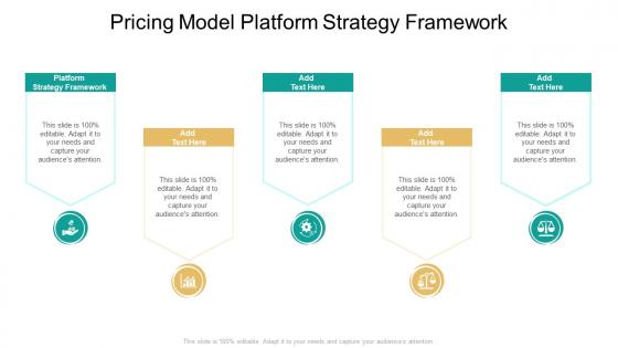 Pricing Model Platform Strategy Framework In Powerpoint And Google Slides Cpb