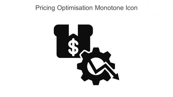 Pricing Optimisation Monotone Icon In Powerpoint Pptx Png And Editable Eps Format