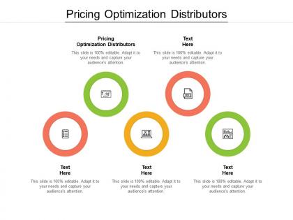 Pricing optimization distributors ppt powerpoint presentation pictures designs cpb
