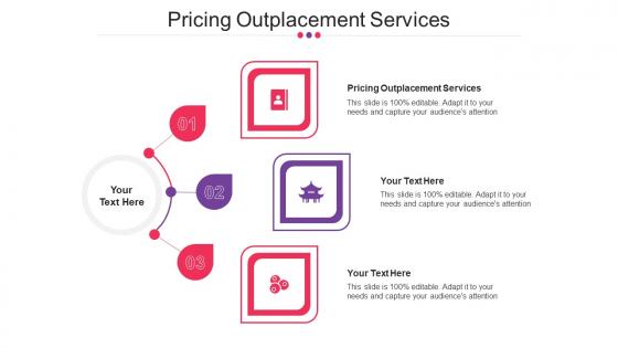 Pricing Outplacement Services Ppt Powerpoint Presentation Pictures Mockup Cpb