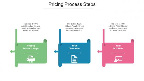 Pricing Process Steps Ppt Powerpoint Presentation Layouts Template Cpb