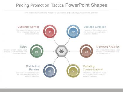Pricing promotion tactics powerpoint shapes