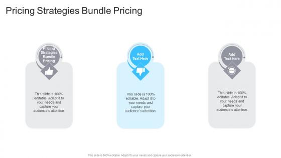 Pricing Strategies Bundle Pricing In Powerpoint And Google Slides Cpb