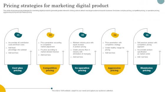 Pricing Strategies For Marketing Digital Product