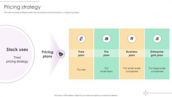 Pricing Strategy Collaborative Communication Platform Business Model BMC SS V