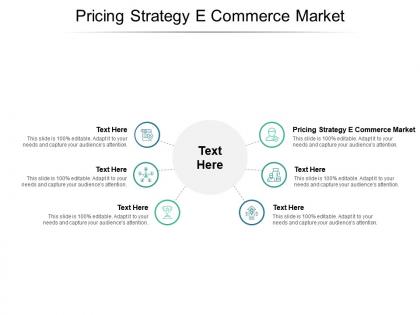 Pricing strategy e commerce market ppt powerpoint presentation portfolio grid cpb