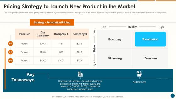Pricing Strategy To Launch New Product Structuring A New Product Launch Campaign