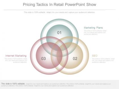 Pricing tactics in retail powerpoint show