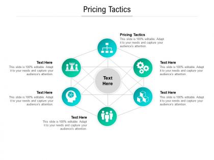 Pricing tactics ppt powerpoint presentation outline file formats cpb