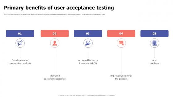 Primary Benefits Of User Acceptance Testing Ppt Ideas Picture