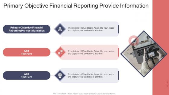 Primary Objective Financial Reporting Provide Information In Powerpoint And Google Slides Cpb