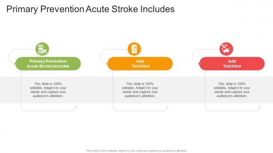 Primary Prevention Acute Stroke Includes In Powerpoint And Google Slides Cpb