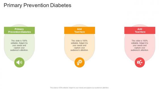 Primary Prevention Diabetes In Powerpoint And Google Slides Cpb