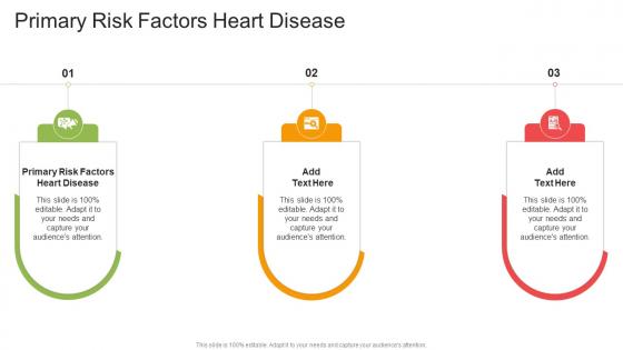 Primary Risk Factors Heart Disease In Powerpoint And Google Slides Cpb
