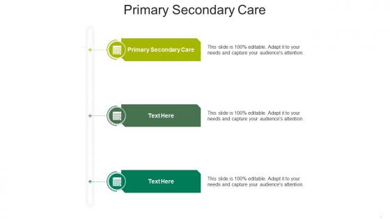 Primary secondary care ppt powerpoint presentation gallery ideas cpb