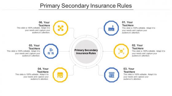 Primary secondary insurance rules ppt powerpoint presentation outline graphic tips cpb
