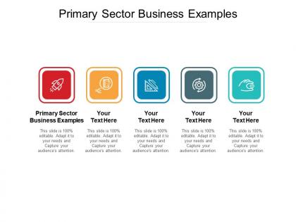 Primary sector business examples ppt powerpoint presentation show design inspiration cpb