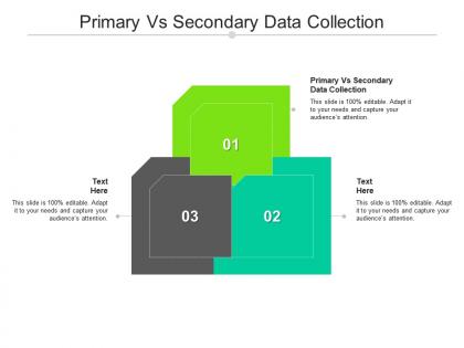 Primary vs secondary data collection ppt powerpoint presentation portfolio format ideas cpb