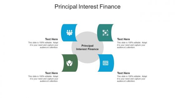 Principal interest finance ppt powerpoint presentation slides images cpb