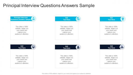 Principal Interview Questions Answers Sample In Powerpoint And Google Slides Cpb