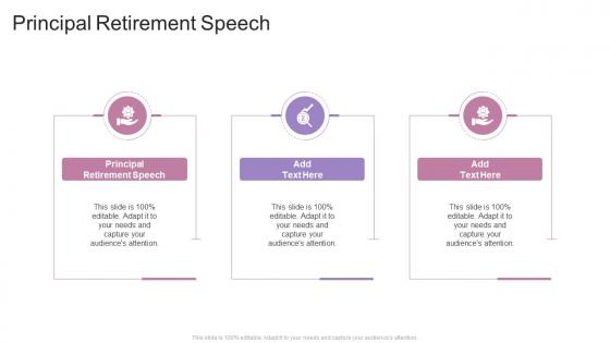 Principal Retirement Speech In Powerpoint And Google Slides Cpb