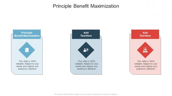 Principle Benefit Maximization In Powerpoint And Google Slides Cpb