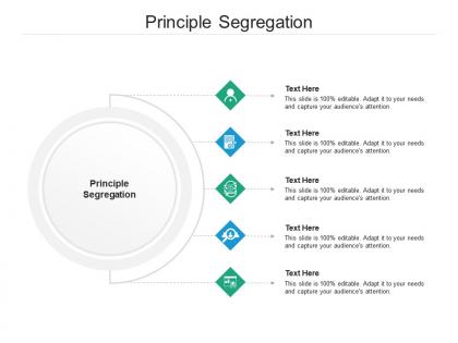 Principle segregation ppt powerpoint presentation icon example cpb