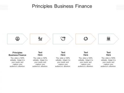 Principles business finance ppt powerpoint presentation styles influencers cpb