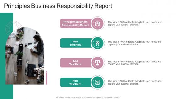 Principles Business Responsibility Report In Powerpoint And Google Slides Cpb