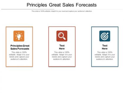 Principles great sales forecasts ppt powerpoint presentation show tips cpb