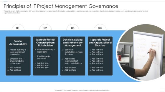 Principles Of IT Project Management Governance