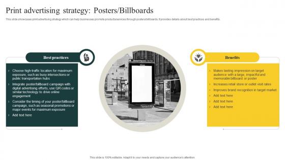 Print Advertising Strategy Posters Effective Media Planning Strategy A Comprehensive Strategy CD V