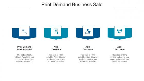 Print Demand Business Sale Ppt Powerpoint Presentation Slides Deck Cpb