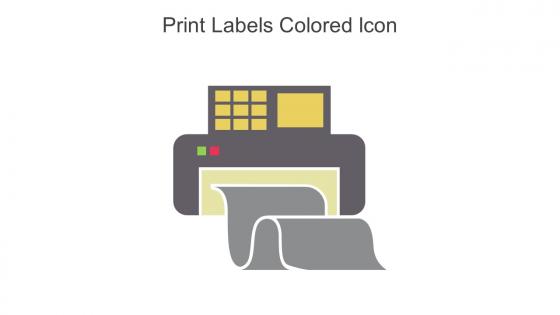 Print Labels Colored Icon In Powerpoint Pptx Png And Editable Eps Format